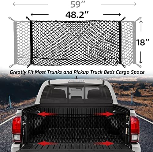 Truck Cargo Net Cargo Net for Pickup Truck Bed - Image 2