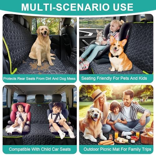 Dog Car Seat Covers for Ford f150/Ram1500/Nissan Frontier/Toyota Tacoma/GMC - Image 5