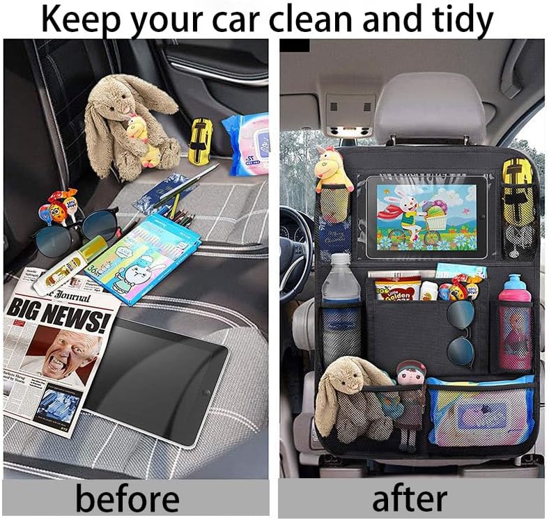 Car Back Seat Organizer, Large Capacity Auto Organizer - Image 3